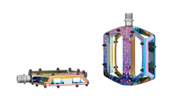 KRYPTO CNC ALLOY PEDAL OIL SLICK