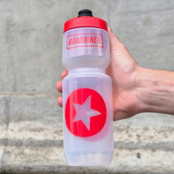 BTL 26 OZ PURIST MFB 2.0 2 LYR CUSTOM STAR LOGO RED