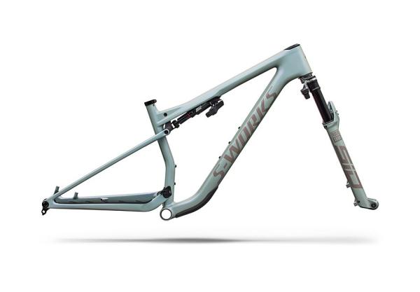 Specialized S-Works Epic 9 Frameset GLOSS AGAVE GREY / VIOLET PEARL / DESERT METALLIC L