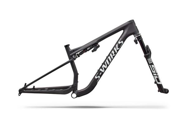 Specialized S-Works Epic 9 Frameset SATIN CARBON / METALLIC WHITE SILVER XL