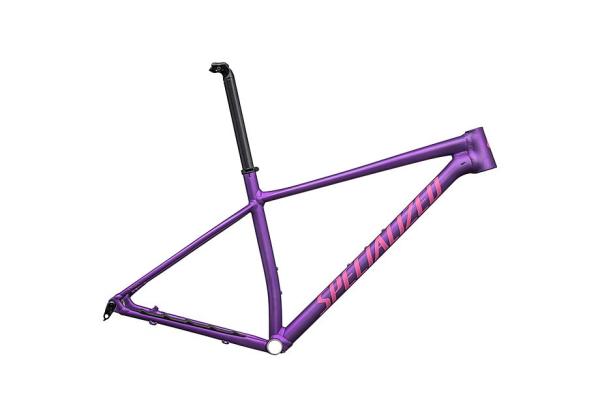 Specialized Chisel Hardtail Frameset Gloss Purple Tint Linear Brushed / Rebel Pink S