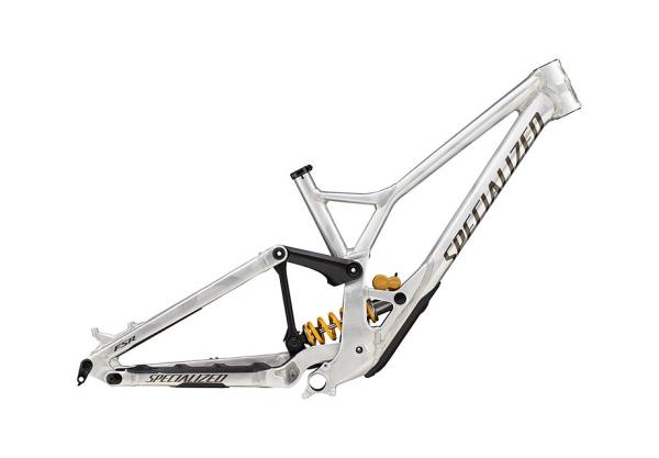 Specialized Demo Race Frameset Gloss Flake Silver / Gunmetal / Brushed S2