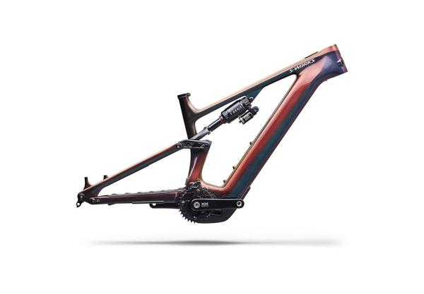 Specialized S-Works Turbo Levo 4 Frameset GLOSS RED GOLD / METALLIC WHITE SILVER S2