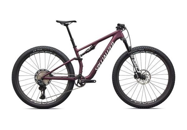 Specialized Epic 8 Expert  - Shimano XT Di2, RockShox Select+ Satin Bordeaux Metallic / White S