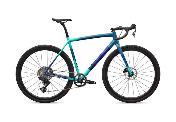 Specialized Crux Expert - SRAM Rival XPLR AXS Grey Blue/Lagoon Blue/Dune White/Majesty Blue 52