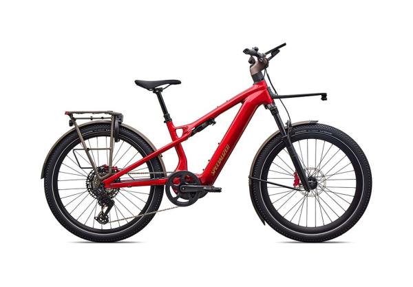 Specialized Turbo Vado 3 X 6.0 GLOSS RUBY METALLIC / GLOSS GOLD FOIL S