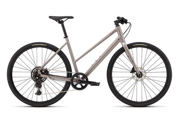 Specialized Sirrus X 2.0 Step-Through GLOSS DESERT METALLIC / BORDEAUX METALLIC FROST REFLECTIVE S
