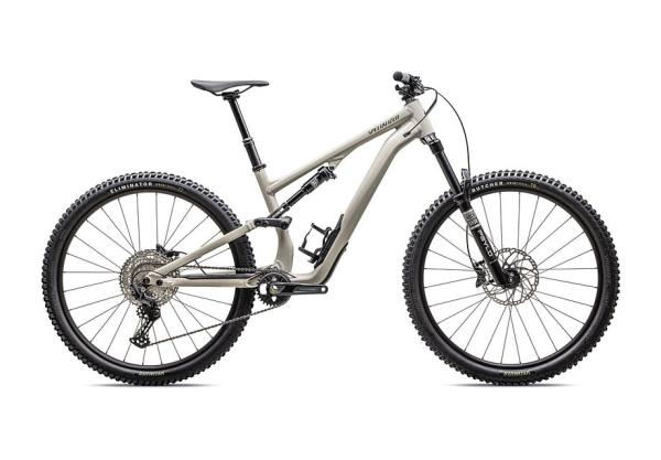Specialized Stumpjumper 15 Alloy  - Shimano Deore, RockShox/X-Fusion Gloss White Mountains / Dark Moss Green S3