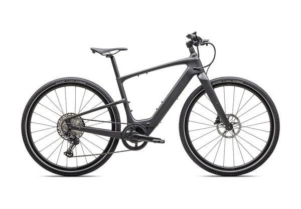Specialized Turbo Vado SL 2 6.0 Carbon Satin Black Micro Speckle / Obsidian Frost M