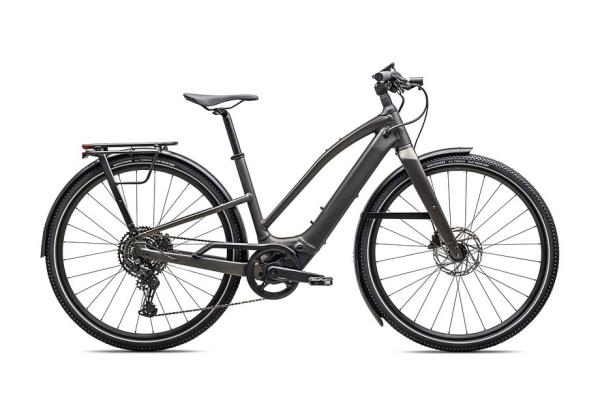 Specialized Turbo Vado SL 2 4.0 Step-Through EQ Satin Gunmetal / Smoke Frost L