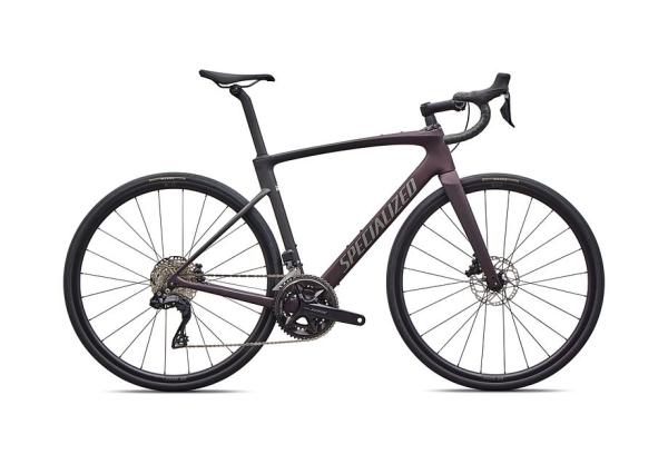 Specialized Roubaix SL8 Comp - Shimano 105 Di2 Satin Solidity Metallic/Obsidian Metallic Fade/Smoke 58