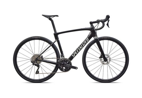 Specialized Roubaix SL8 Sport - Shimano 105 Gloss Obsidian Metallic/Dune White 56
