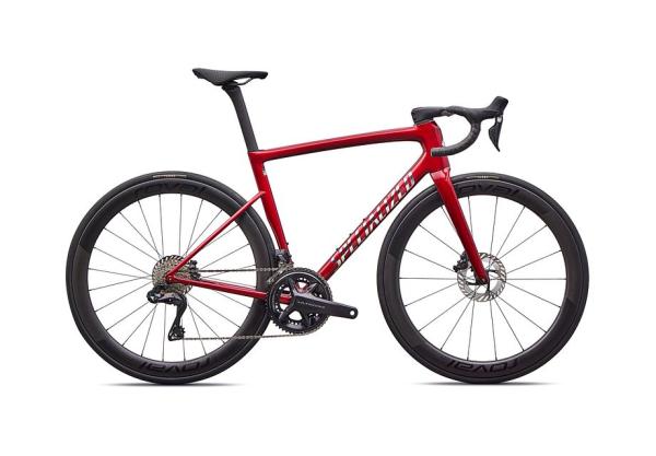 Specialized Tarmac SL8 Pro - Shimano Ultegra Di2 GLOSS RED SKY / CHROME 44