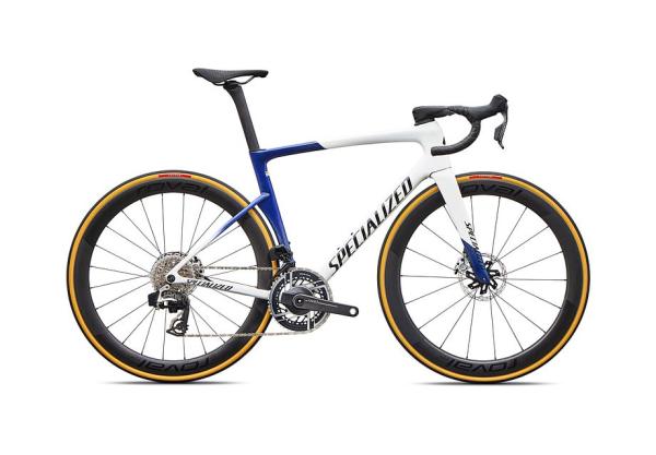 Specialized Tarmac SL9 S-Level - SRAM RED AXS GLOSS WHITE / MAJESTY BLUE METALLIC / BLACK 61
