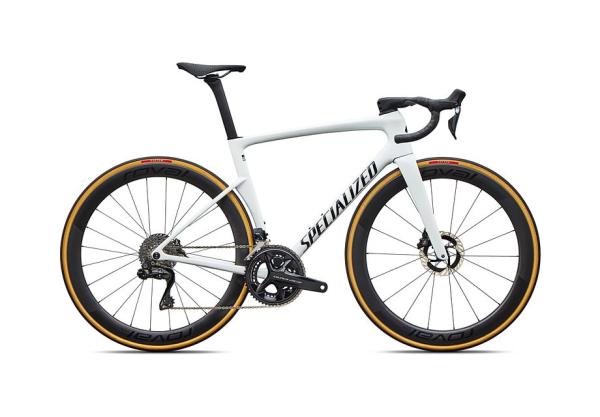 Specialized Tarmac SL9 S-Level - Shimano Dura-Ace Di2 GLOSS WHITE SILVER METALLIC / TARMAC BLACK 56