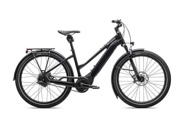 Specialized Turbo Vado 2 5.0 IGH Step-Through Gloss Castblack / Satin Silver Reflective S