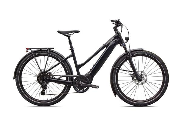 Specialized Turbo Vado 2 4.0 Step-Through GLOSS CASTBLACK / SATIN SILVER REFLECTIVE L