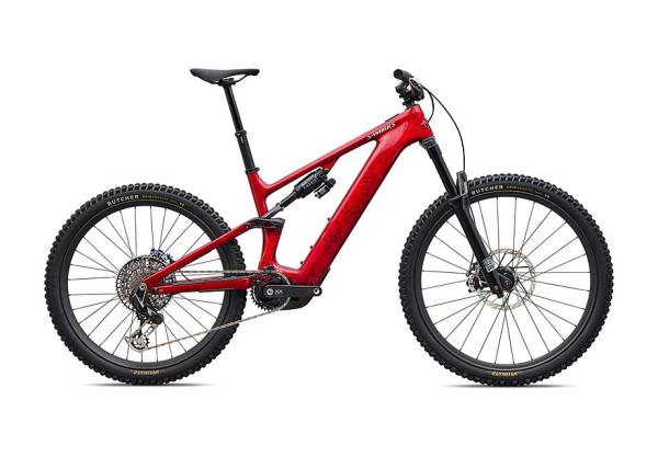 Specialized S-Works Turbo Levo 4 GLOSS RED TINT / SILVER DUST / METALLIC WHITE SILVER S5