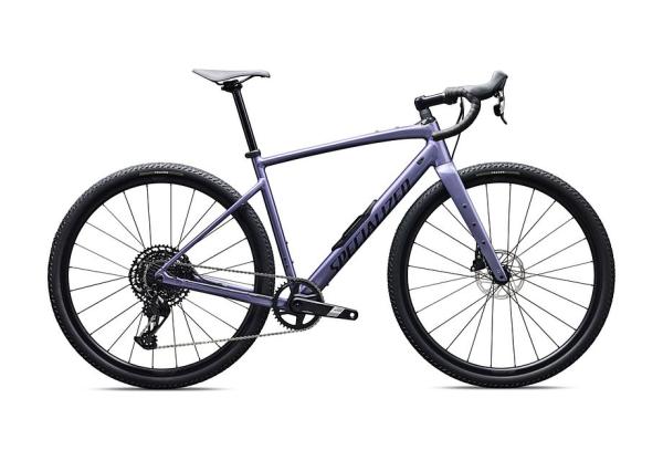 Specialized Diverge 4 Comp Alloy - SRAM Apex Gloss Mauve Metallic / Obsidian 49