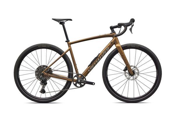 Specialized Diverge 4 Sport Alloy - Shimano CUES Satin Burnt Gold Metallic / Shadow Silver 56