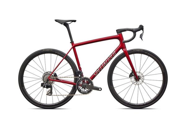 Specialized Aethos 2 Pro - SRAM Force AXS GLOSS RED SKY / CHROME 56