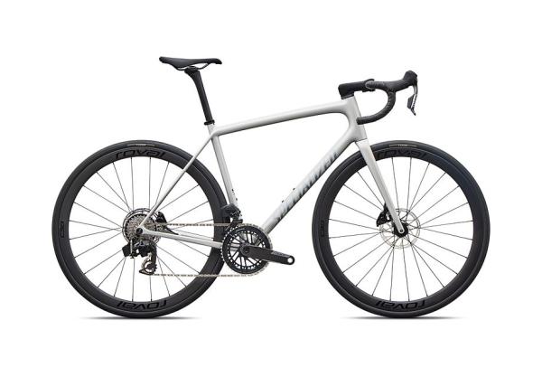 Specialized Aethos 2 Expert - SRAM Force AXS Dolomite Metallic/Shadow Silver 56