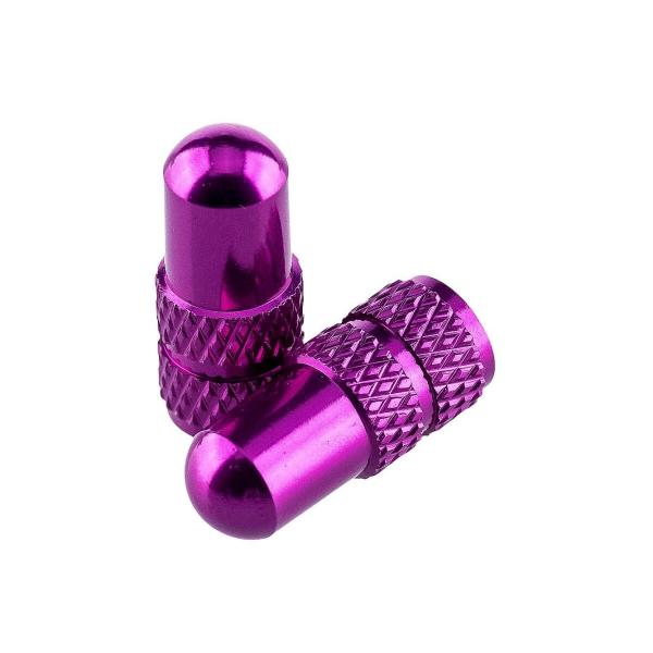 Deity   Presta Ventil Kappen, Purple