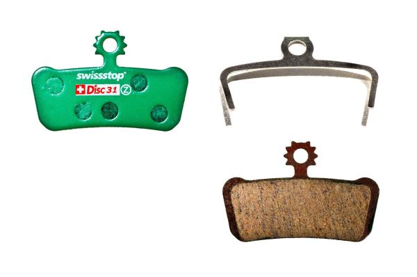SwissStop   Bremsbeläge Disc 31 (Avid), Organic (2 Stk.)