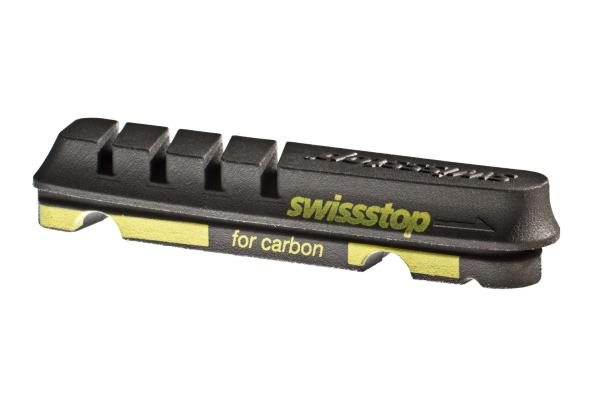 SwissStop   Bremsbeläge Flash EVO (SRAM/Shim.) für Carbonfelgen, Black Prince 