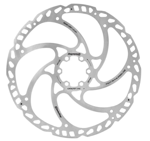 SwissStop   Scheibenbremse Catalyst ONE, 6 Loch, 203mm