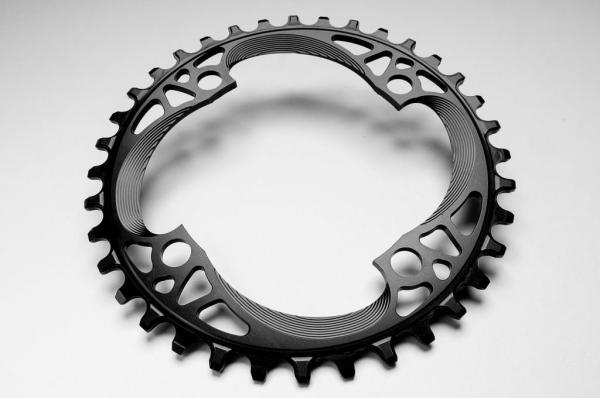 Absolute Black   Kettenblatt, 104 Lochkreis, schwarz, 38 Zähne