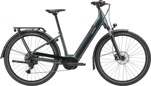 Cannondale Tesoro 3 Plus Low StepThru SM Gunmetal Green