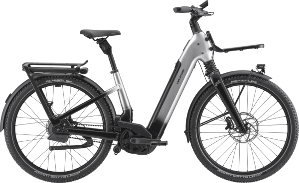 Cannondale Tesoro Automatiq Low StepThru HeadShok XL Silver