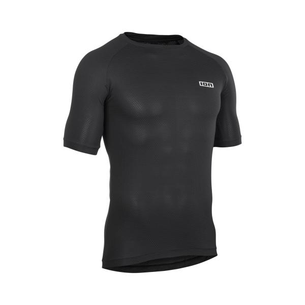ION Herren MTB Unterhemd Kurzarm Base Tee black 48/S