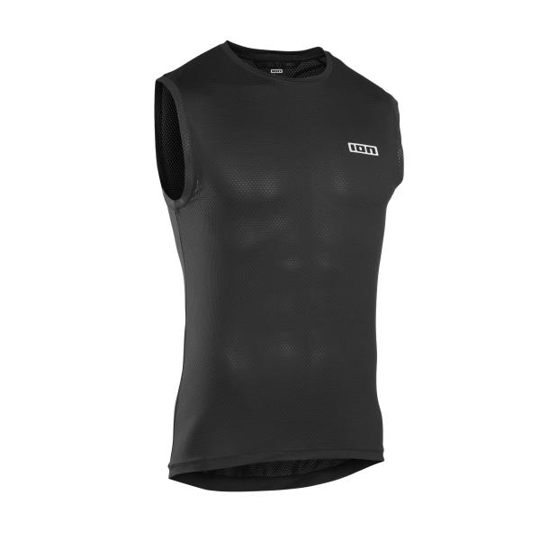 ION Herren MTB Unterhemd Ärmellos Base Tee black 50/M