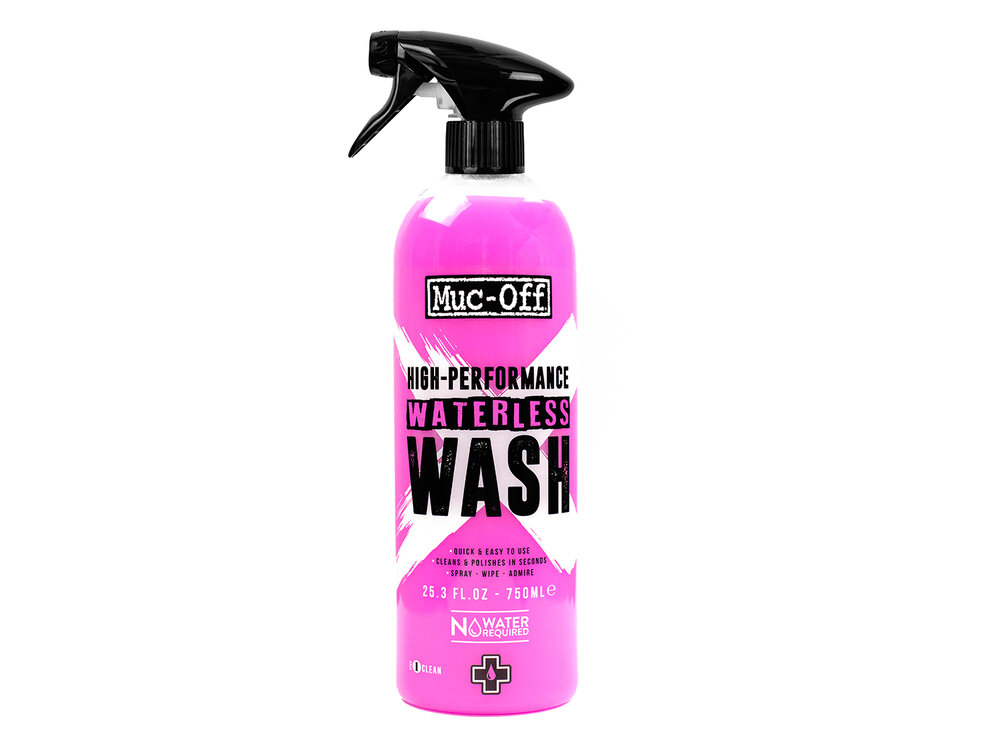 Muc Off High Performance Waterless Wash 750ml   750 pink
