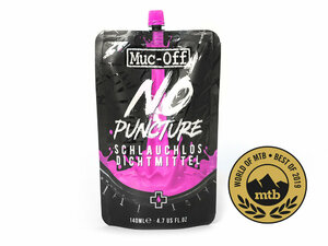 Muc Off No Puncture Hassle 140ml Pouch Only  nos pink